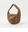 【別注】＜ADD CULUMN＞レオパード ナイロン ムーン ショルダーバッグ