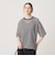 コットンポリエステル シアーボーダー Tシャツ
