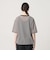 コットンポリエステル シアーボーダー Tシャツ