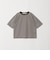 コットンポリエステル シアーボーダー Tシャツ
