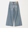 【別注】＜NEEDBY heritage＞ワイドフレア デニムパンツ/コバルト