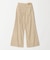 【別注】＜NEEDBY heritage＞ワイドフレア デニムパンツ/ベージュ