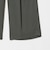 アセテート 2タック ワイドストレートパンツ ウォッシャブル