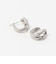 ＜by Preek＞ノット フープ ピアス