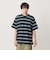 ＜NICE WEATHER＞ボーダーショートスリーブ Tシャツ