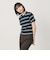 ＜NICE WEATHER＞ボーダーショートスリーブ Tシャツ