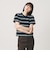 ＜NICE WEATHER＞ボーダーショートスリーブ Tシャツ