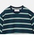 ＜NICE WEATHER＞ボーダーショートスリーブ Tシャツ