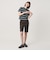 ＜NICE WEATHER＞ボーダーショートスリーブ Tシャツ