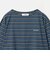 ＜NICE WEATHER＞マルチボーダー ショートロングスリーブ Tシャツ