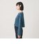 ＜NICE WEATHER＞マルチボーダー ショートロングスリーブ Tシャツ