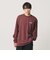 ＜NICE WEATHER＞ロゴ ロングスリーブ Tシャツ