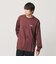 ＜NICE WEATHER＞ロゴ ロングスリーブ Tシャツ