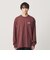 ＜NICE WEATHER＞ロゴ ロングスリーブ Tシャツ