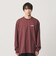 ＜NICE WEATHER＞ロゴ ロングスリーブ Tシャツ
