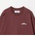 ＜NICE WEATHER＞ロゴ ロングスリーブ Tシャツ