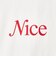 ＜NICE WEATHER＞NICE ロゴ ロング スリーブTシャツ