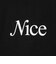 ＜NICE WEATHER＞NICE ロゴ ロング スリーブTシャツ