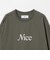 ＜NICE WEATHER＞NICE ロゴ ロング スリーブTシャツ