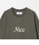 ＜NICE WEATHER＞NICE ロゴ ロング スリーブTシャツ