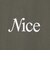 ＜NICE WEATHER＞NICE ロゴ ロング スリーブTシャツ