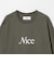 ＜NICE WEATHER＞NICE ロゴ ロング スリーブTシャツ