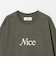 ＜NICE WEATHER＞NICE ロゴ ロング スリーブTシャツ