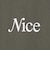 ＜NICE WEATHER＞NICE ロゴ ロング スリーブTシャツ