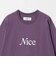 ＜NICE WEATHER＞NICE ロゴ ロング スリーブTシャツ