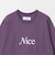 ＜NICE WEATHER＞NICE ロゴ ロング スリーブTシャツ