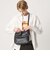 ＜LA UNIQA＞スクエア レザー バッグ