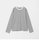 ソリッド＆ボーダー ロングスリーブ Tシャツ