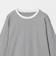ソリッド＆ボーダー ロングスリーブ Tシャツ