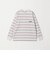 ＜CGS.＞オーガニック コットン ロングスリーブ ボーダー Tシャツ