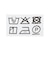 コットンツイル フェード ミニスカート