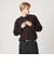 KNITEE フェザー コットン ヘンリーネック ニット Tシャツ ウォッシャブル