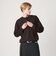 KNITEE フェザー コットン ヘンリーネック ニット Tシャツ ウォッシャブル