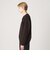 KNITEE フェザー コットン ヘンリーネック ニット Tシャツ ウォッシャブル