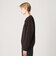 KNITEE フェザー コットン ヘンリーネック ニット Tシャツ ウォッシャブル