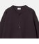 KNITEE フェザー コットン ヘンリーネック ニット Tシャツ ウォッシャブル