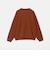 KNITEE フェザー コットン ヘンリーネック ニット Tシャツ ウォッシャブル