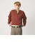 KNITEE フェザー コットン ヘンリーネック ニット Tシャツ ウォッシャブル