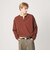 KNITEE フェザー コットン ヘンリーネック ニット Tシャツ ウォッシャブル
