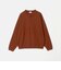 KNITEE フェザー コットン ヘンリーネック ニット Tシャツ ウォッシャブル
