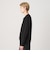 KNITEE フェザー コットン Vネック ニット Tシャツ ウォッシャブル