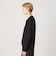 KNITEE フェザー コットン Vネック ニット Tシャツ ウォッシャブル