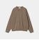 KNITEE フェザー コットン Vネック ニット Tシャツ ウォッシャブル