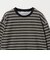 ベロアボーダー ロングスリーブ Tシャツ