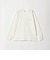 ＜CGS.＞オーガニック コットン ロングスリーブ ロゴ Tシャツ