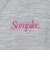 ＜Samplee＞ロゴ ニットベスト